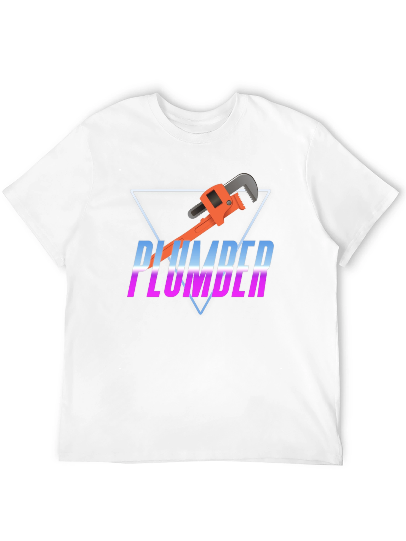 Plumber Retro Graphic Tee - Unique Design