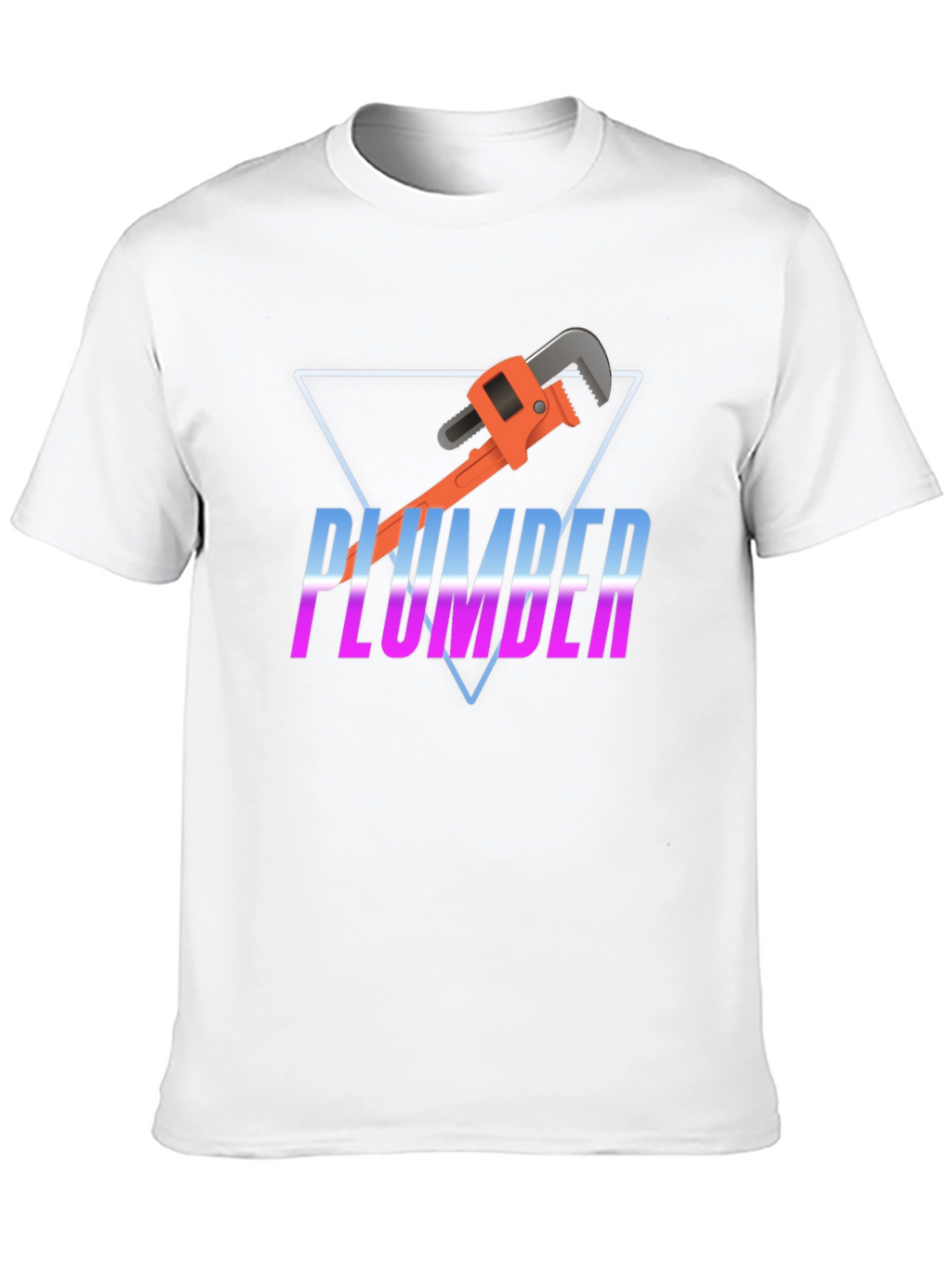 Plumber Retro Graphic Tee - Unique Design