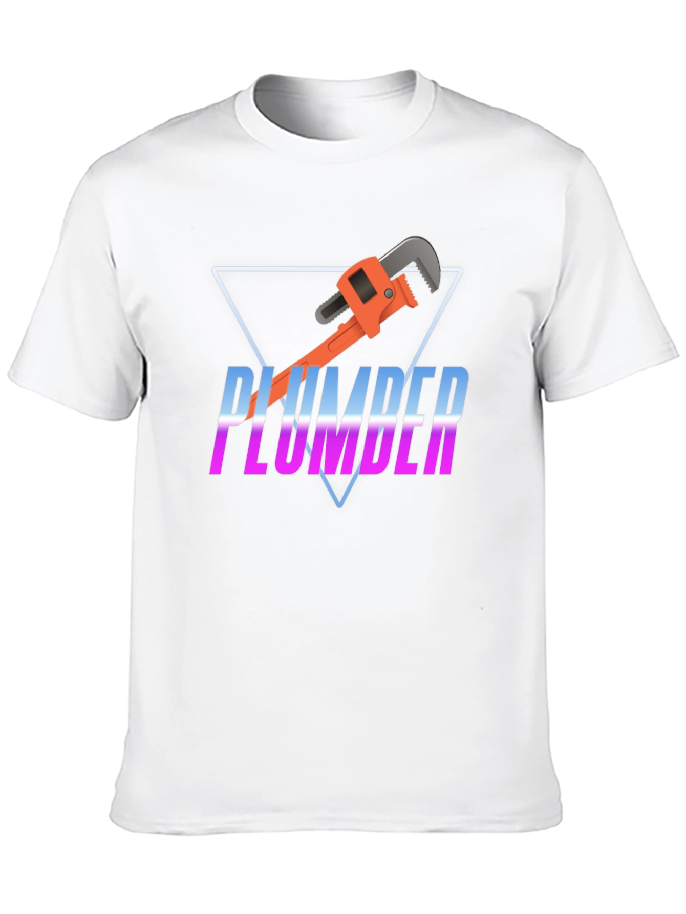 Plumber Retro Graphic Tee - Unique Design