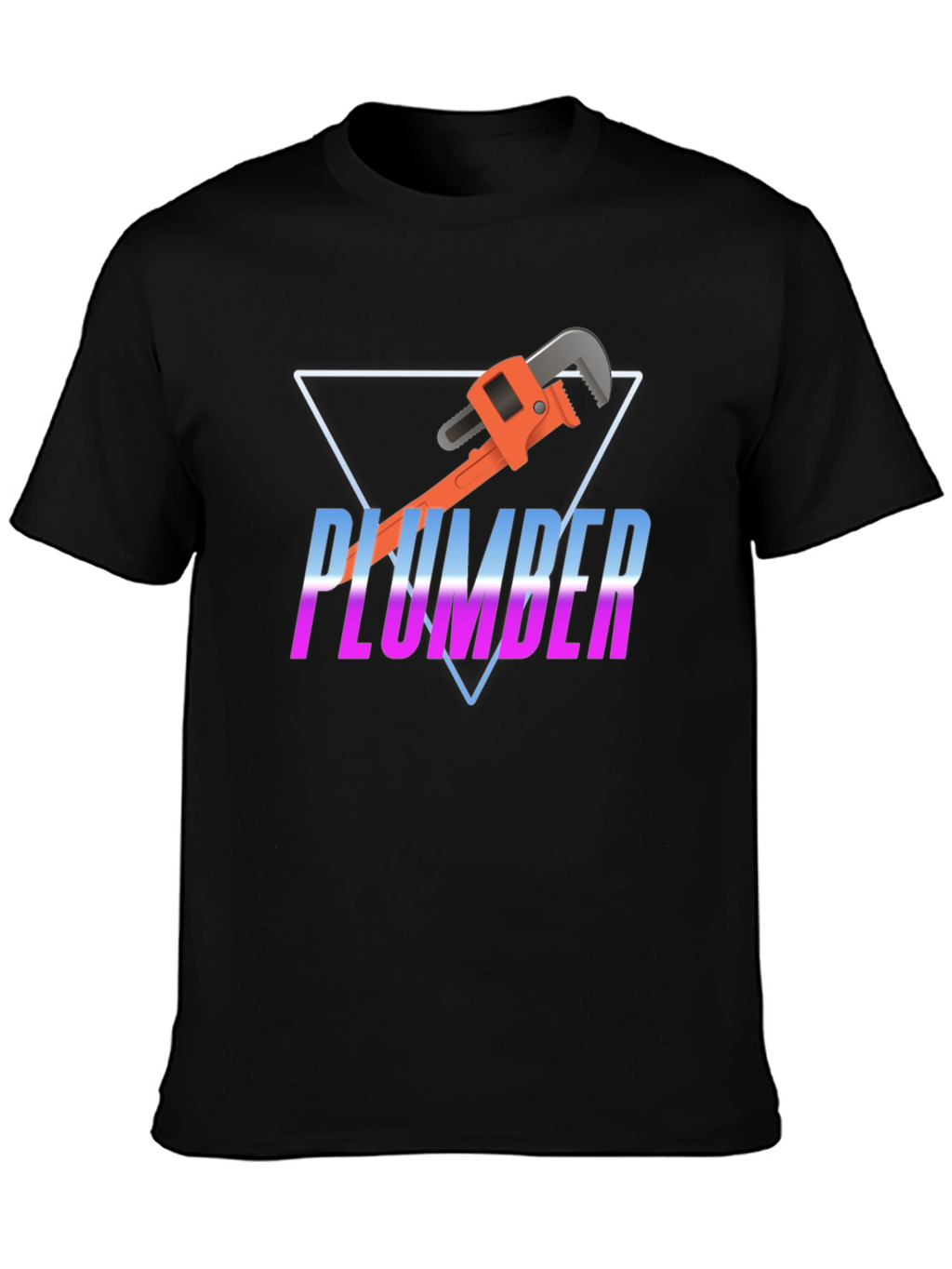 Plumber Retro Graphic Tee - Unique Design