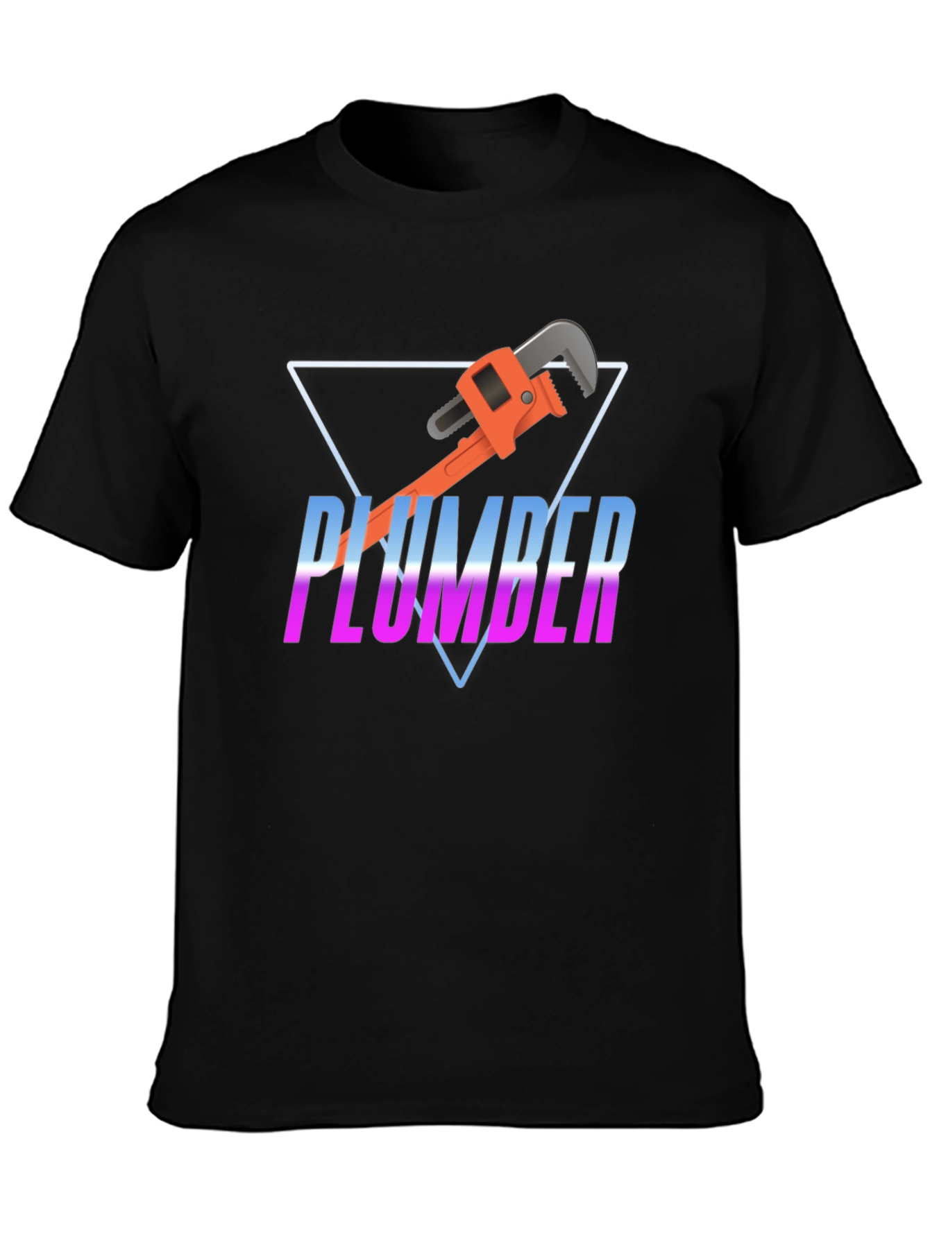 Plumber Retro Graphic Tee - Unique Design