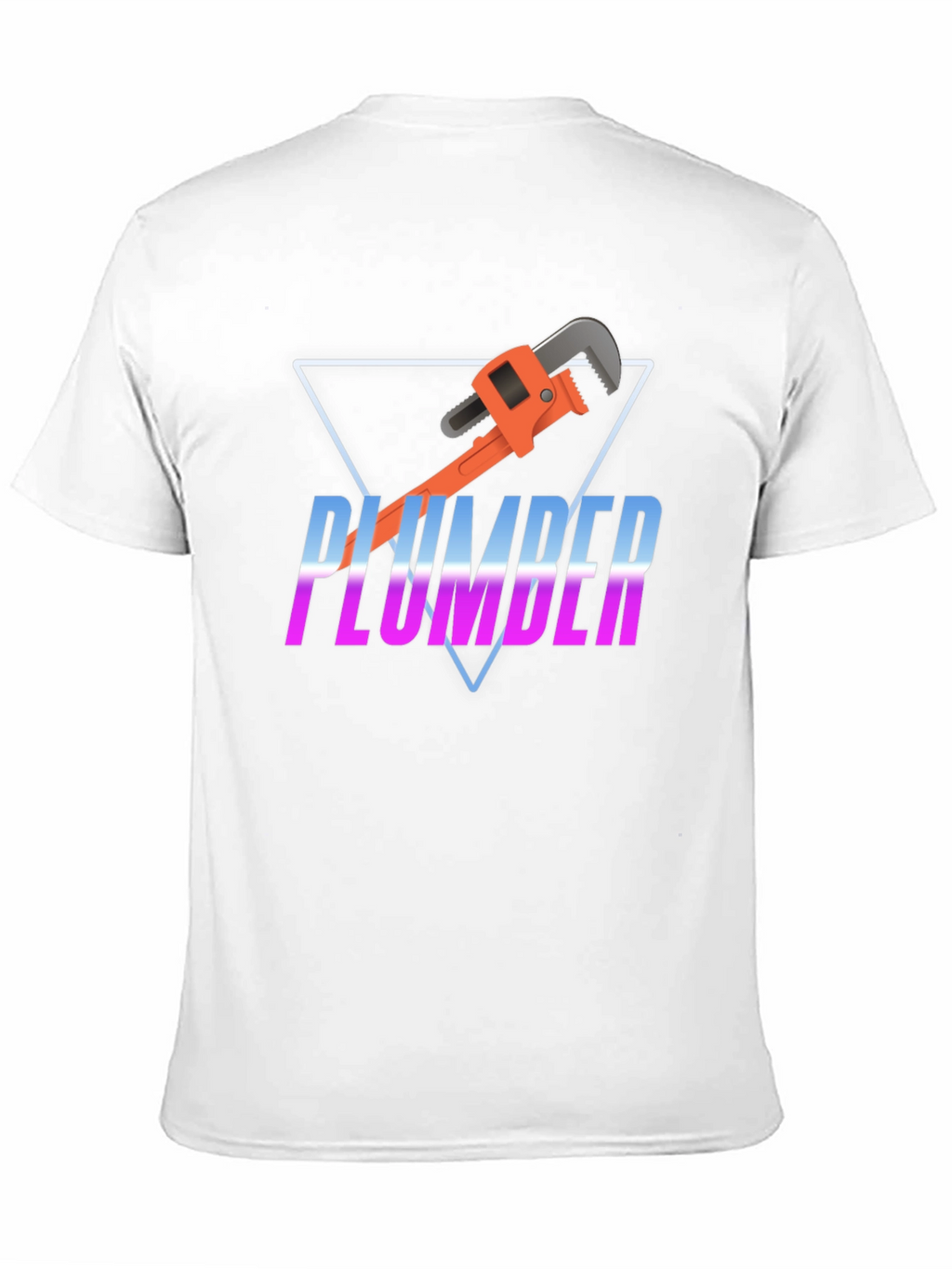 Plumber Retro Graphic Tee - Unique Design