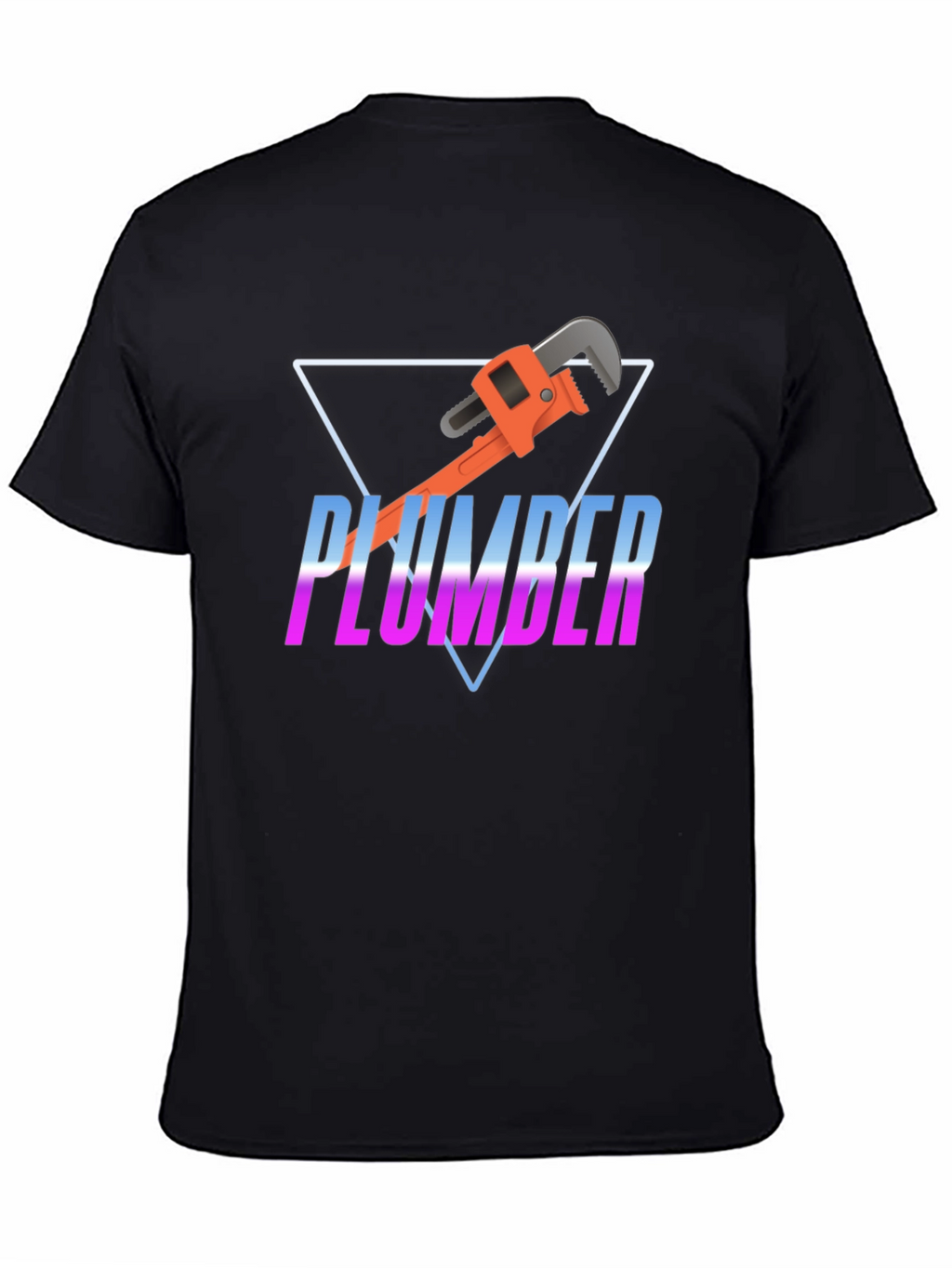 Plumber Retro Graphic Tee - Unique Design