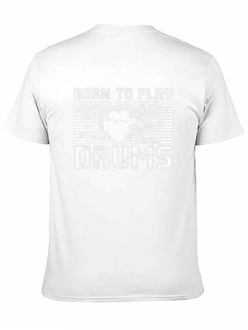 Born to Play Drums Graphic T-Shirt