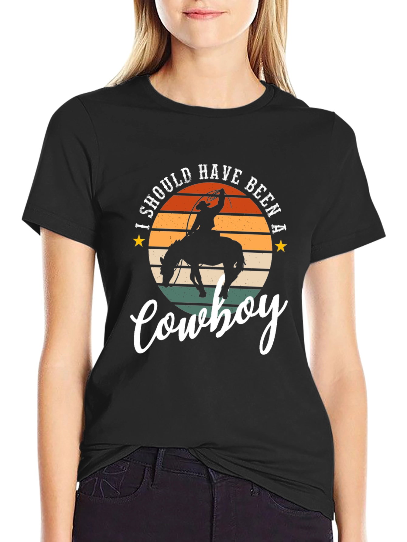 I Should Have Been a Cowboy Graphic Tee