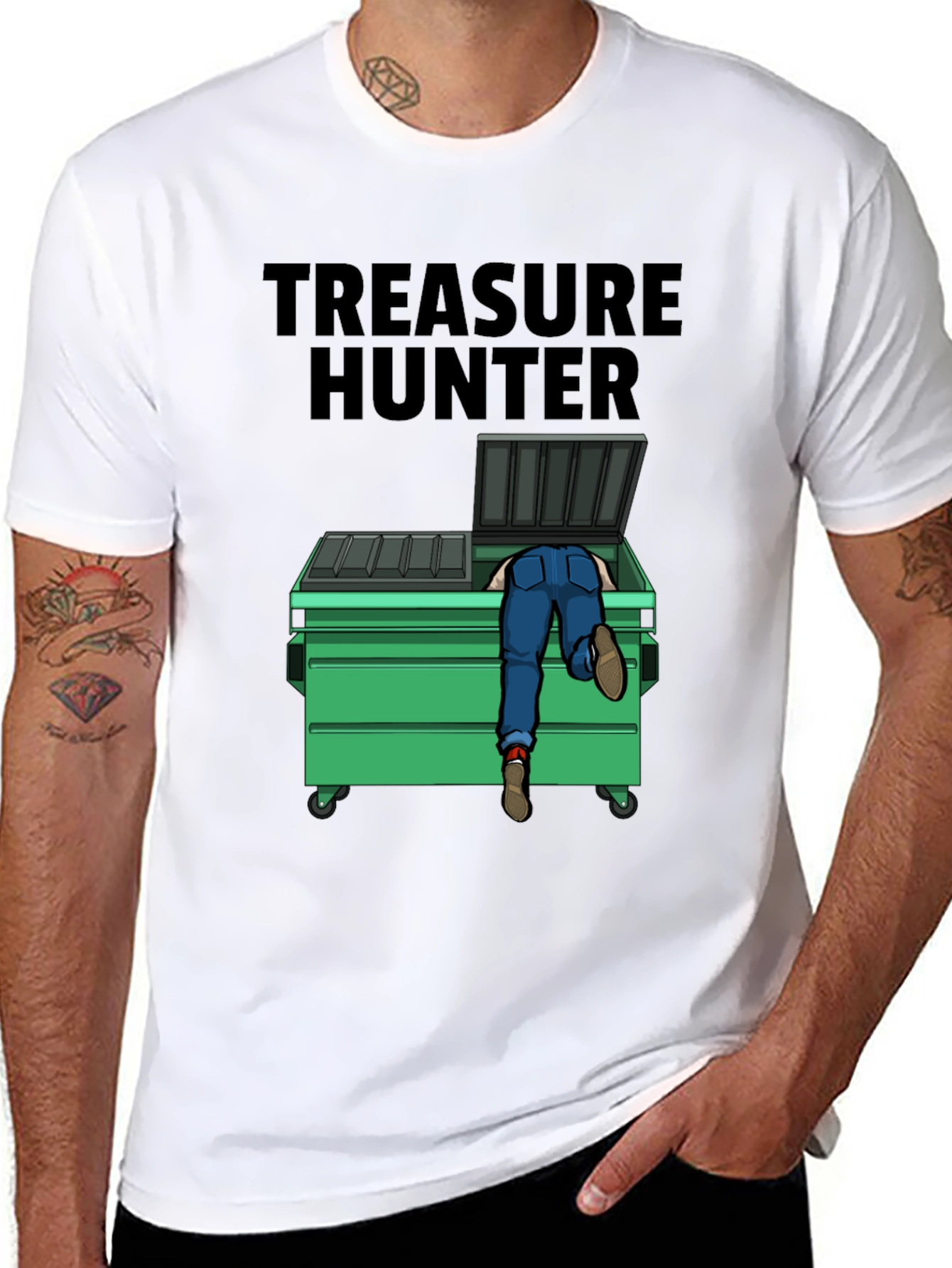 Treasure Hunter T-Shirt - Dumpster Diver Humor