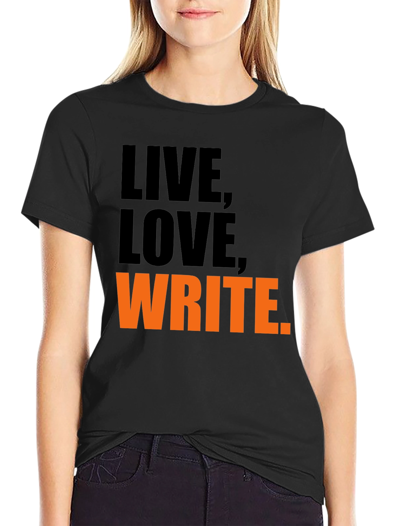 Live Love Write Graphic Tee