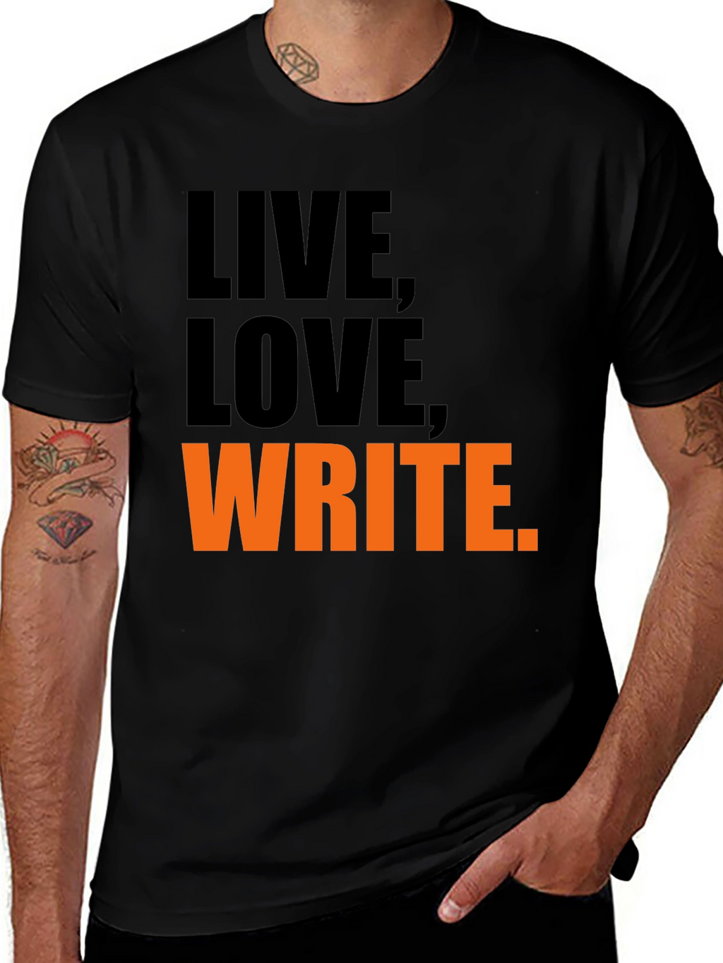 Live Love Write Graphic Tee