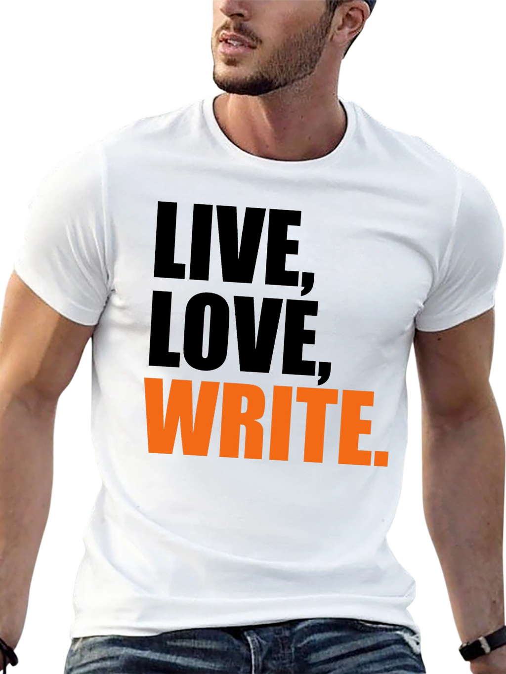 Live Love Write Graphic Tee