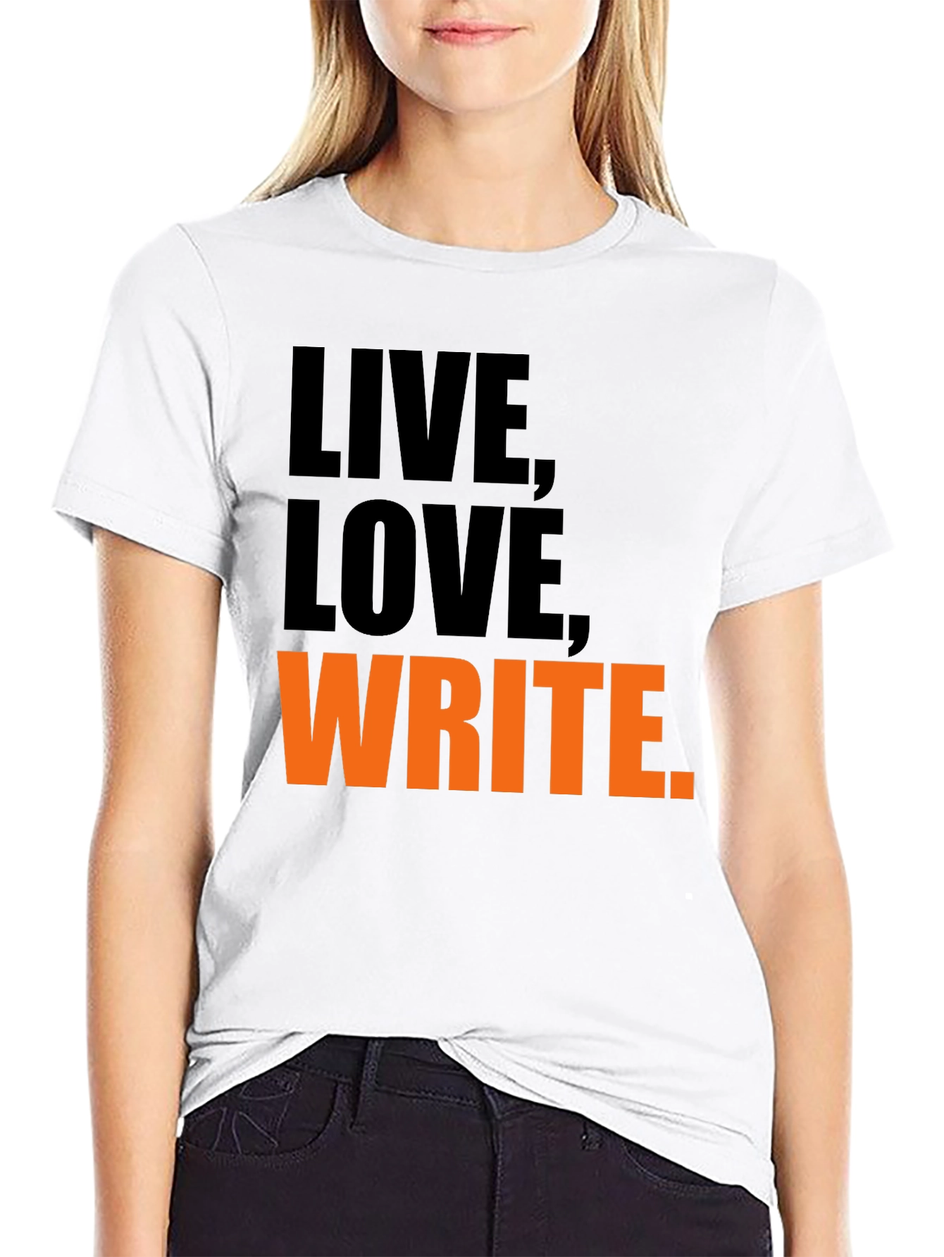 Live Love Write Graphic Tee
