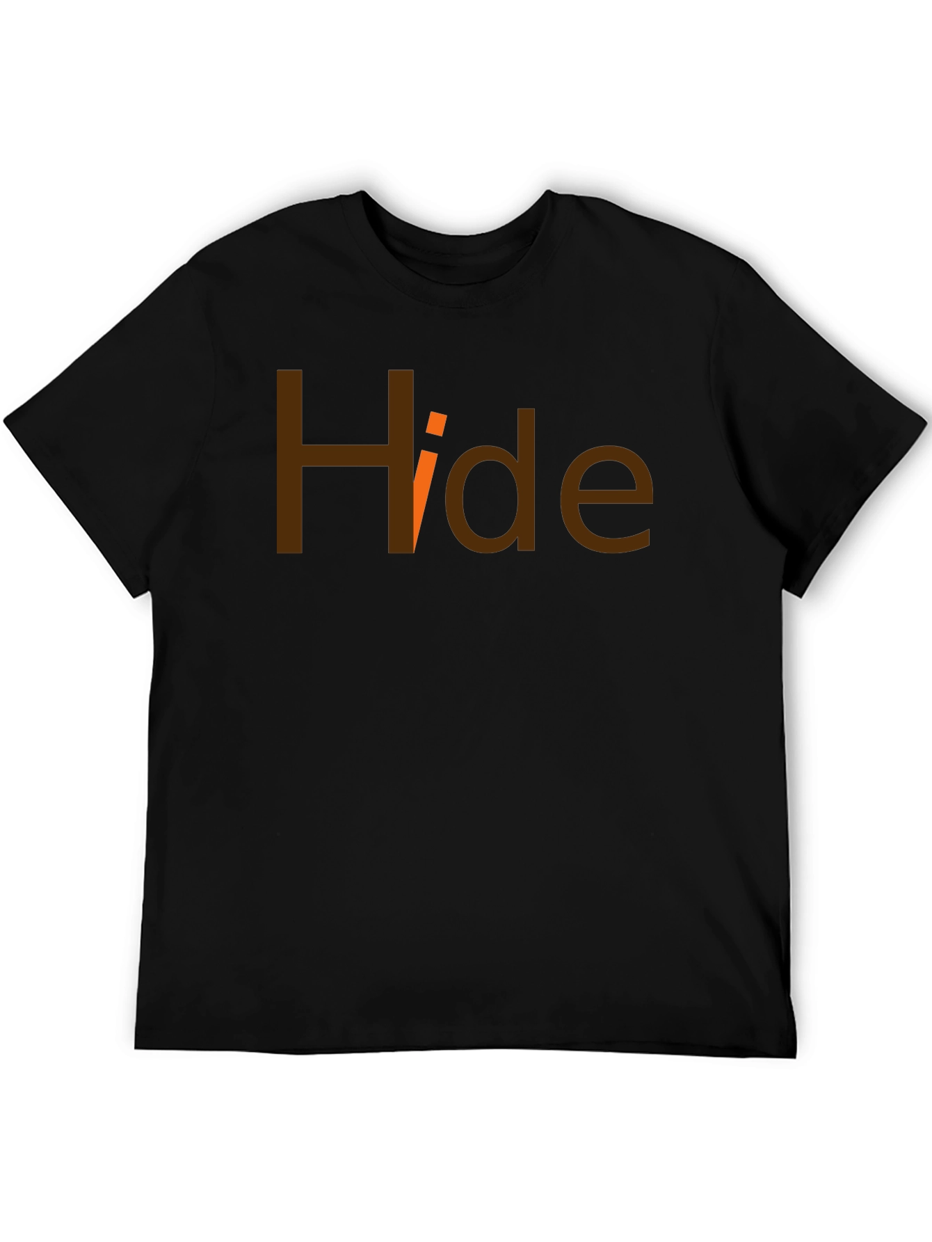 Hide Graphic Tee - Dark Humor T-Shirt