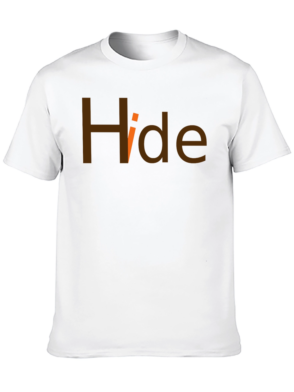 Hide Graphic Tee - Dark Humor T-Shirt