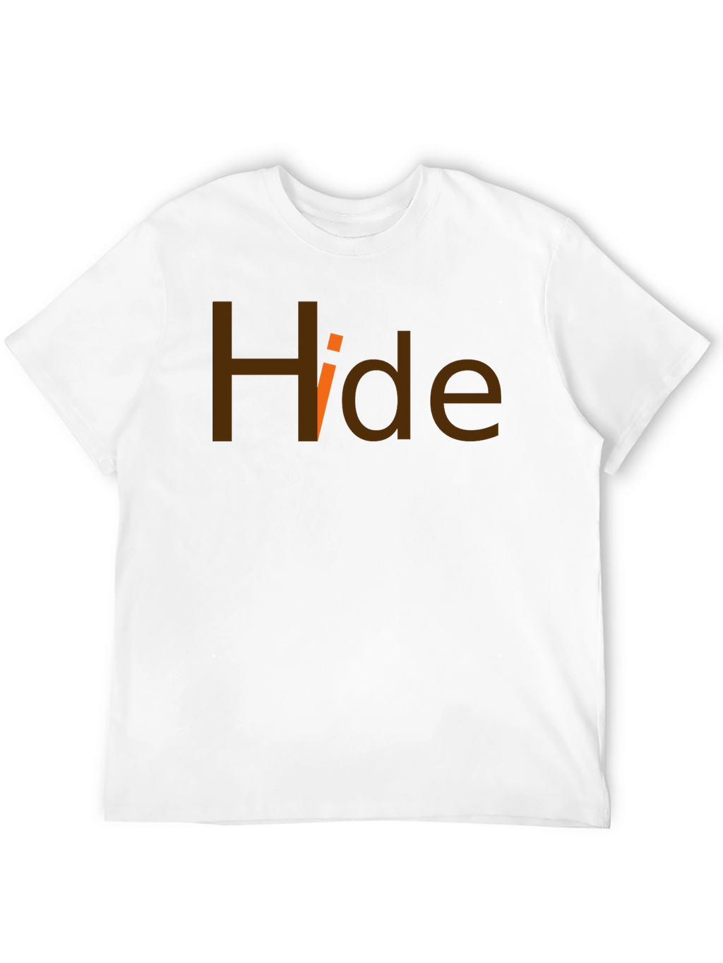 Hide Graphic Tee - Dark Humor T-Shirt