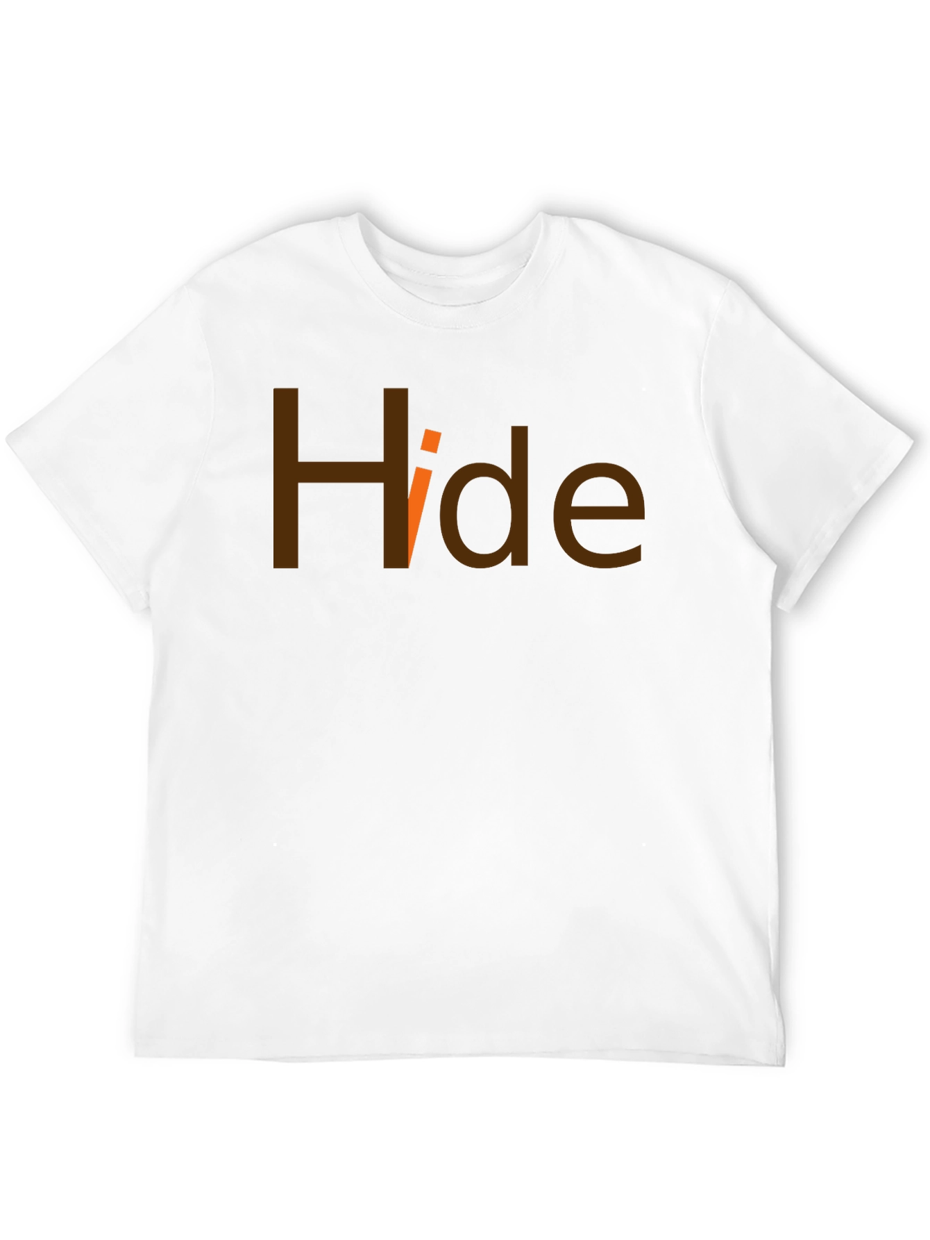 Hide Graphic Tee - Dark Humor T-Shirt