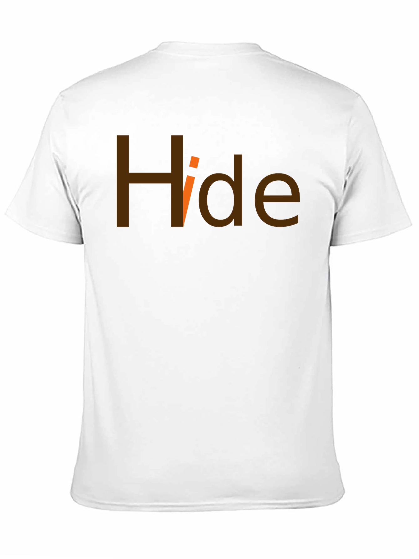 Hide Graphic Tee - Dark Humor T-Shirt
