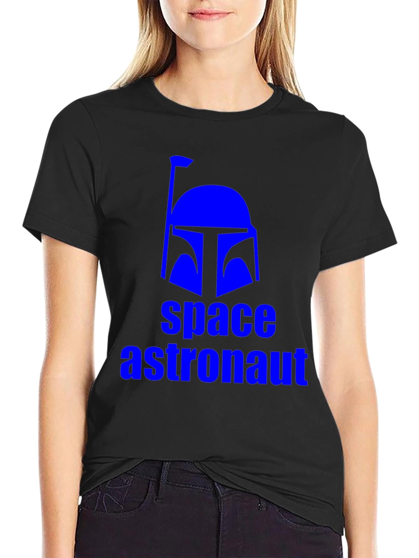 Space Astronaut Helmet T-Shirt - Bold Graphic Tee