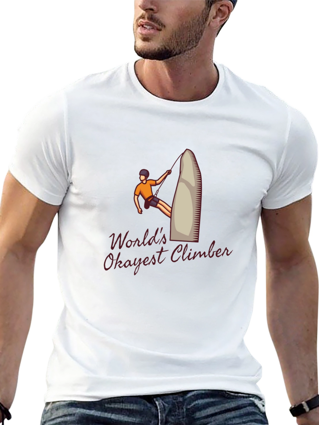 Okayest Climber Graphic T-Shirt