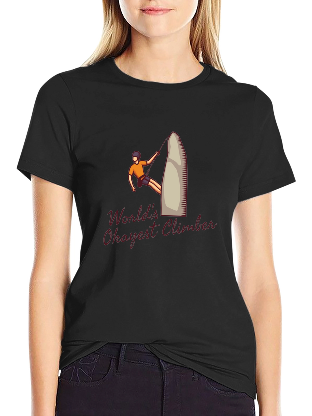 Okayest Climber Graphic T-Shirt