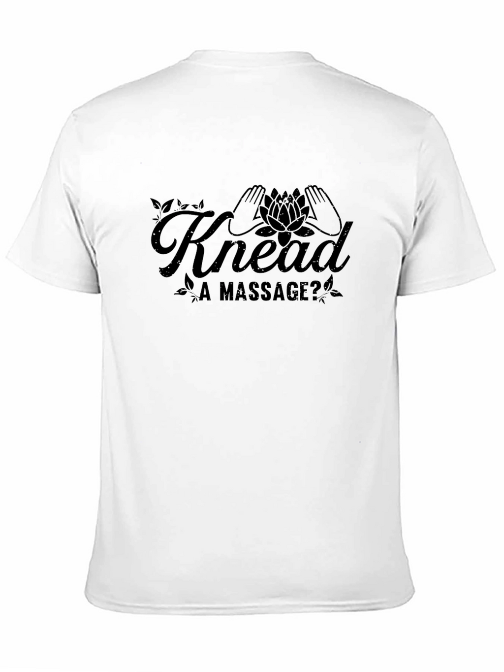 Knead a Massage T-Shirt - Black Graphic Tee