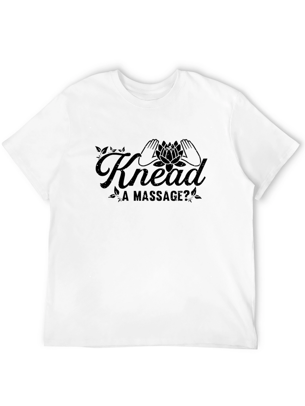 Knead a Massage T-Shirt - Black Graphic Tee