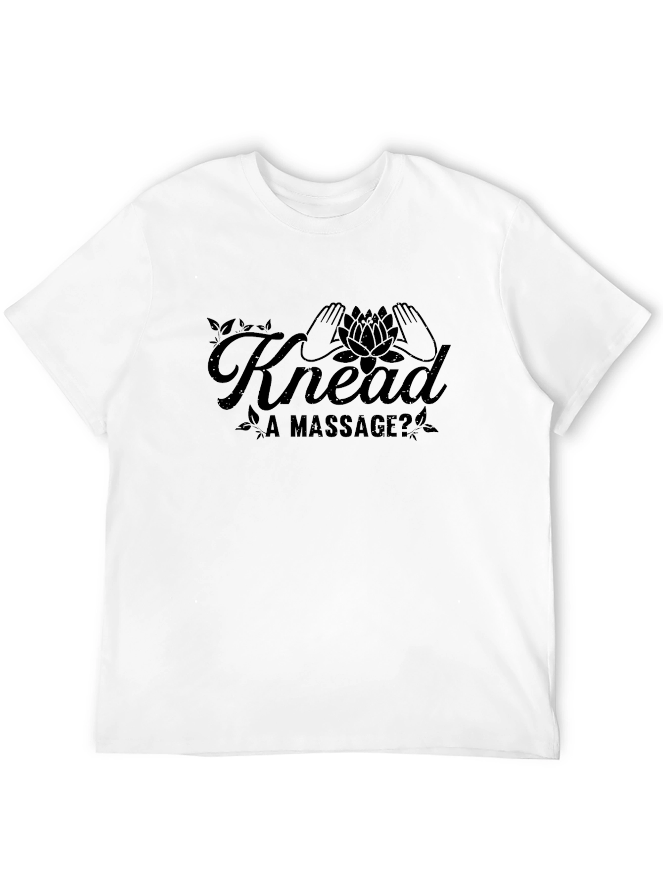Knead a Massage T-Shirt - Black Graphic Tee