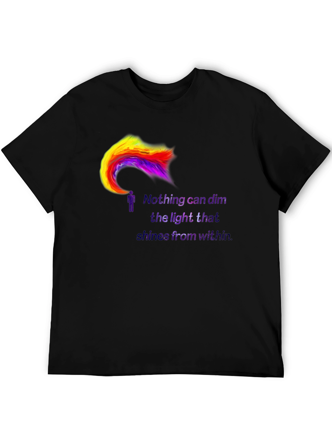 Inspirational Light Within Graphic T-Shirt