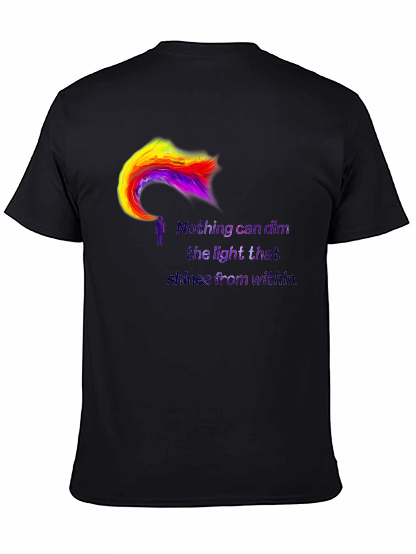 Inspirational Light Within Graphic T-Shirt