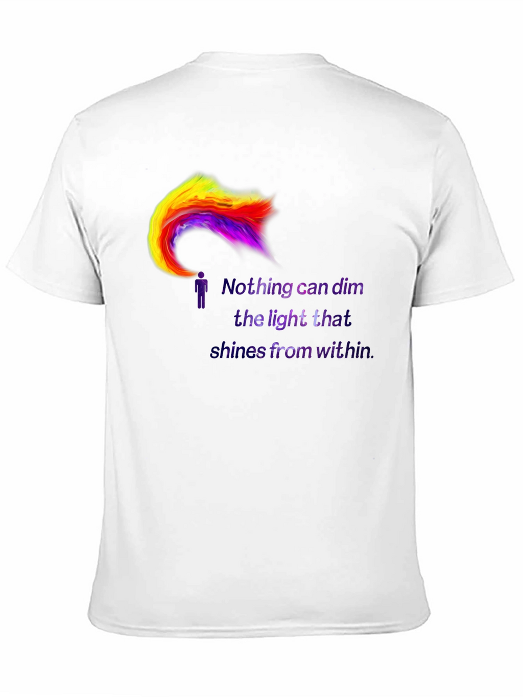 Inspirational Light Within Graphic T-Shirt