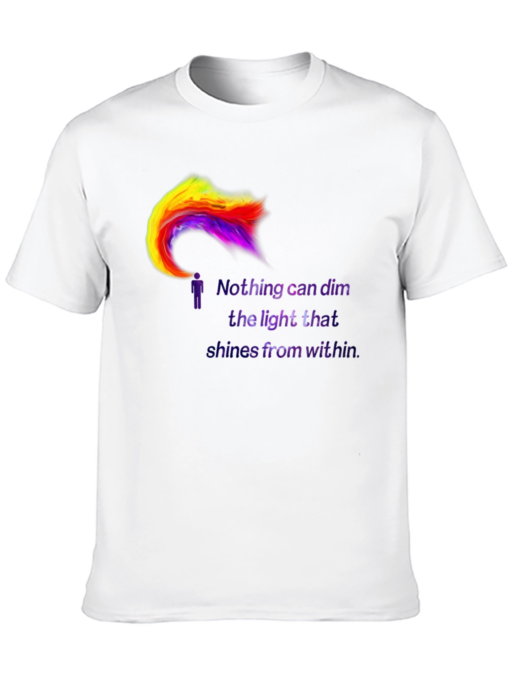 Inspirational Light Within Graphic T-Shirt