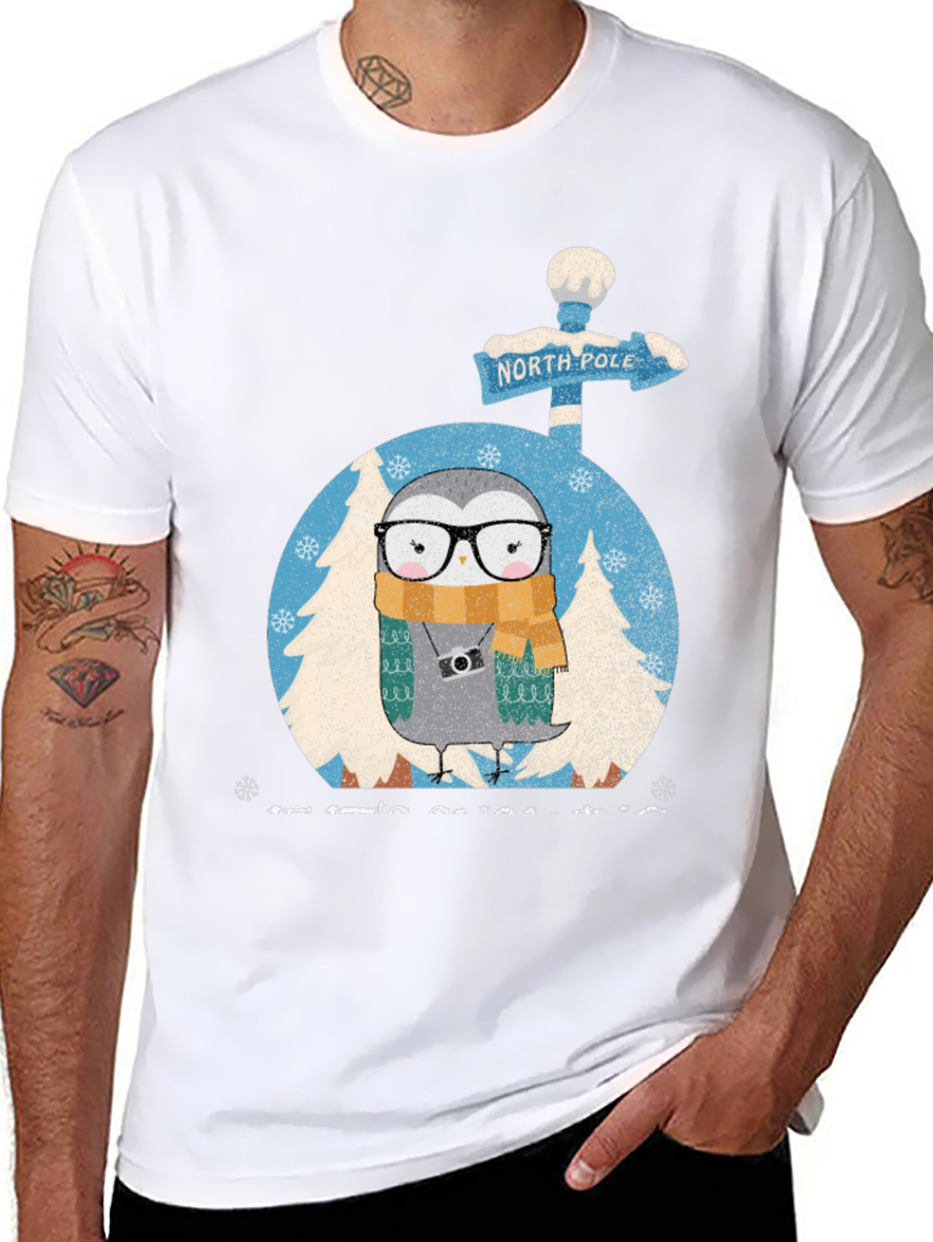 North Pole Penguin T-Shirt