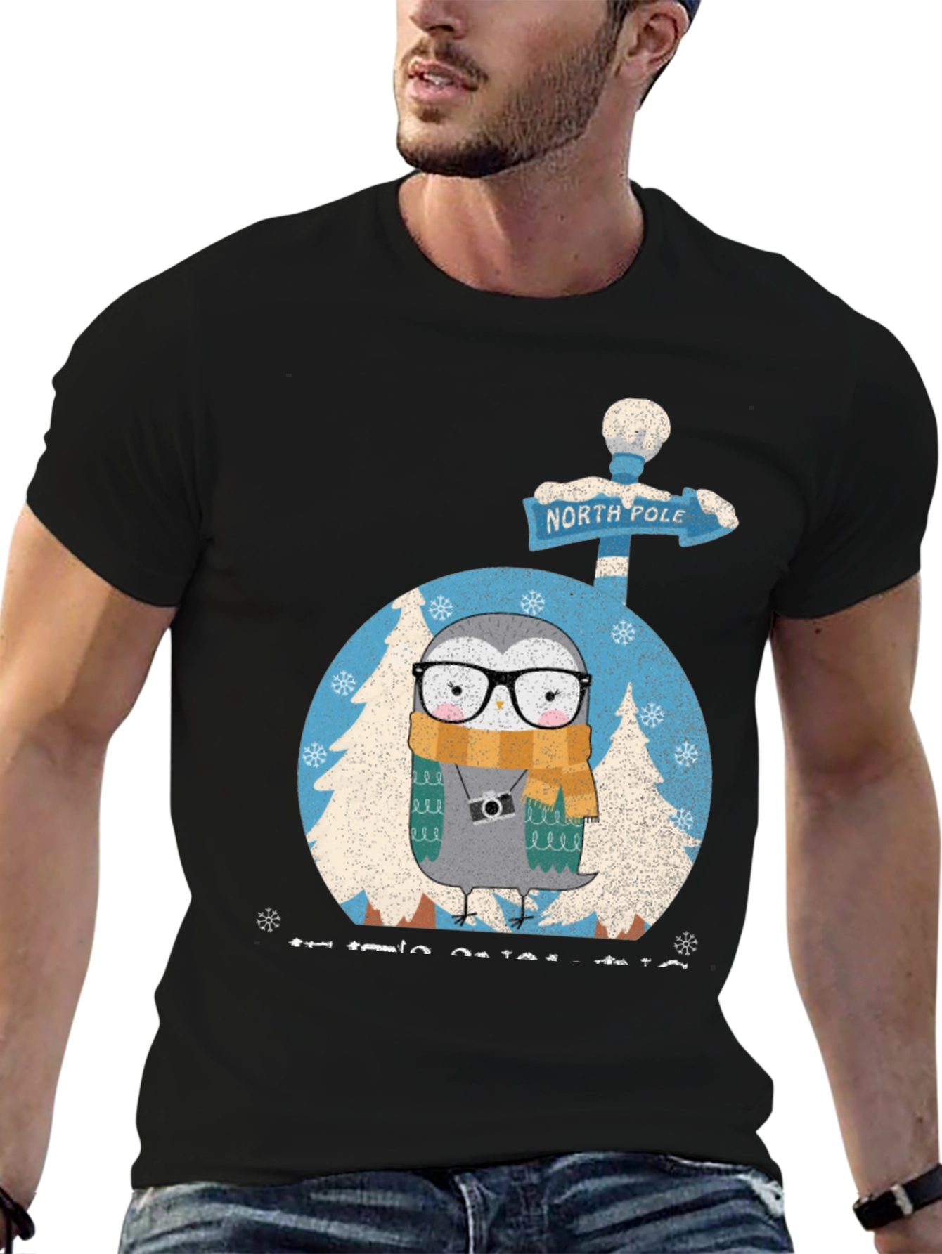 North Pole Penguin T-Shirt