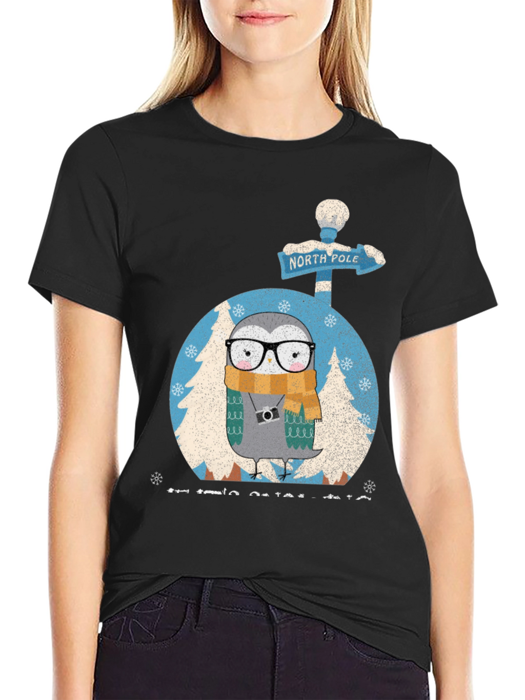 North Pole Penguin T-Shirt