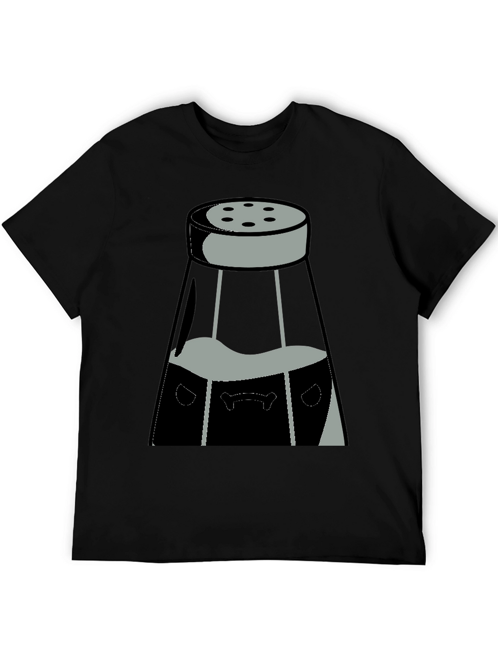Salt Shaker Graphic Tee - Black