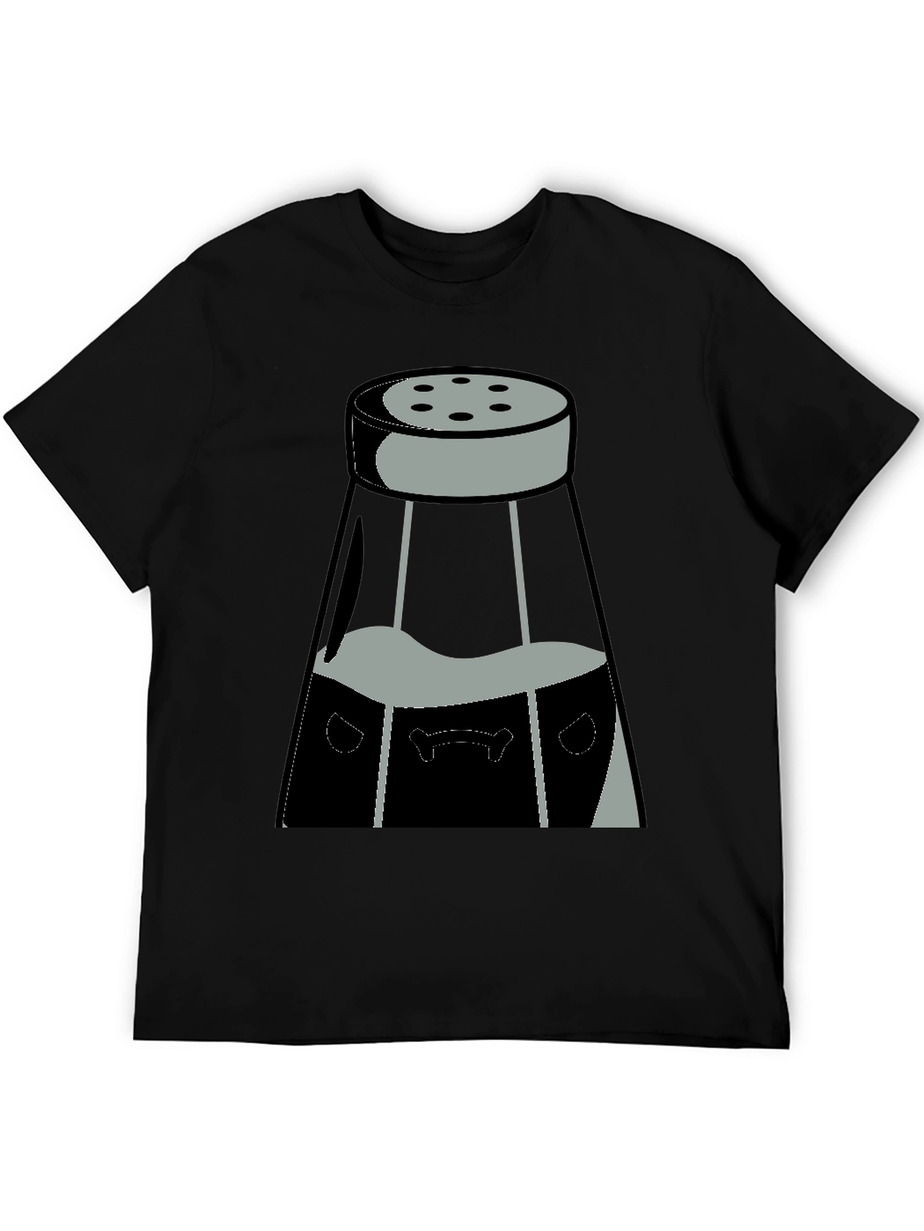 Salt Shaker Graphic Tee - Black