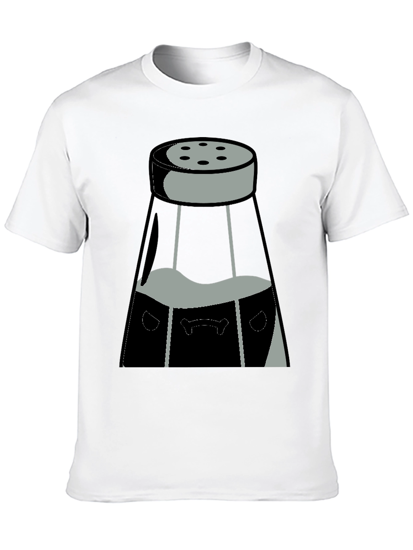 Salt Shaker Graphic Tee - Black