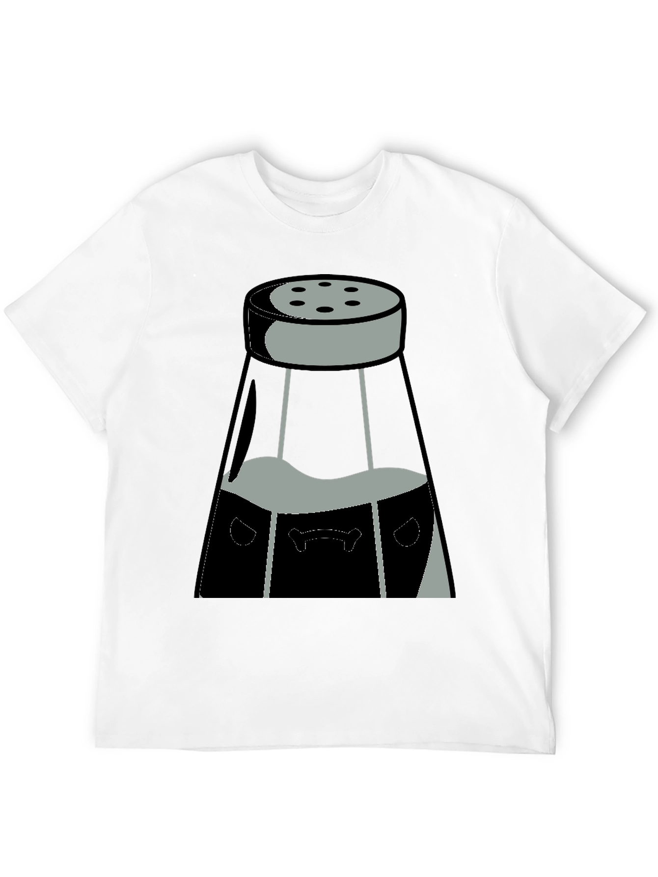 Salt Shaker Graphic Tee - Black