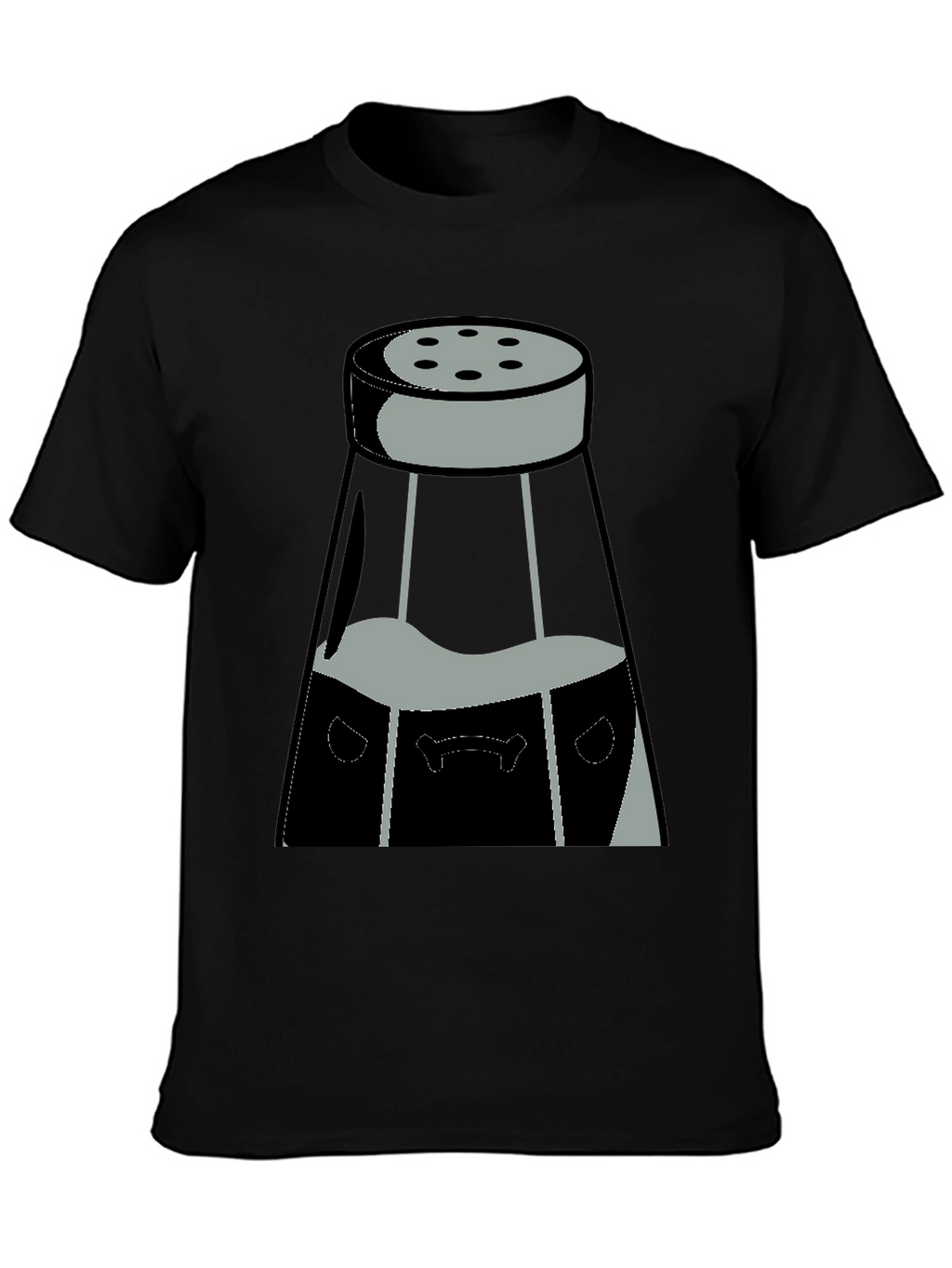 Salt Shaker Graphic Tee - Black