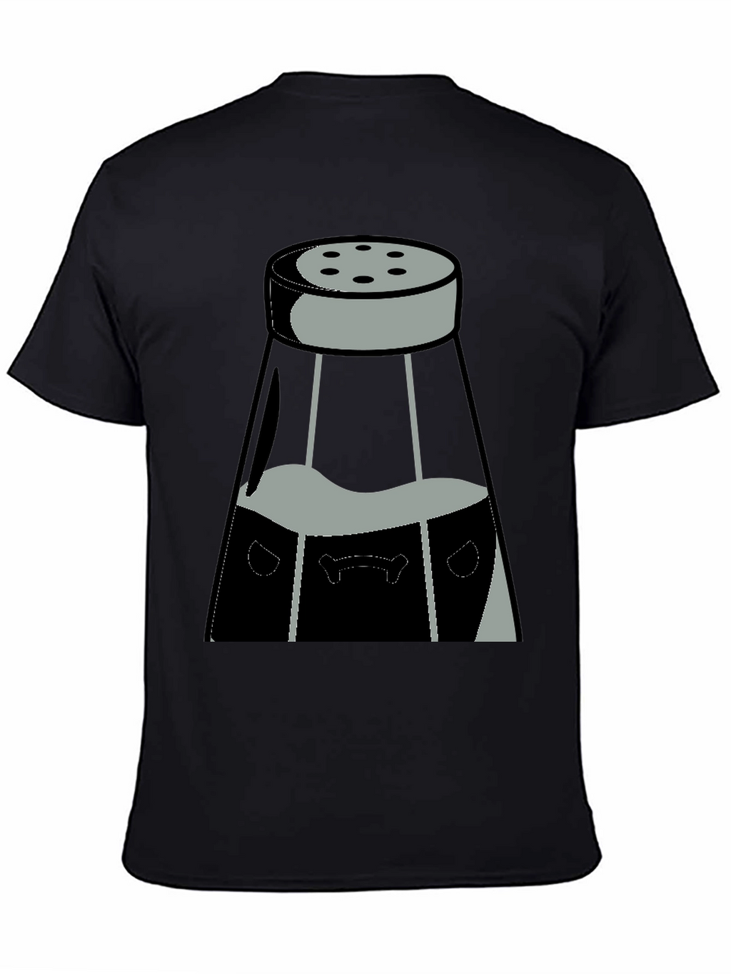 Salt Shaker Graphic Tee - Black