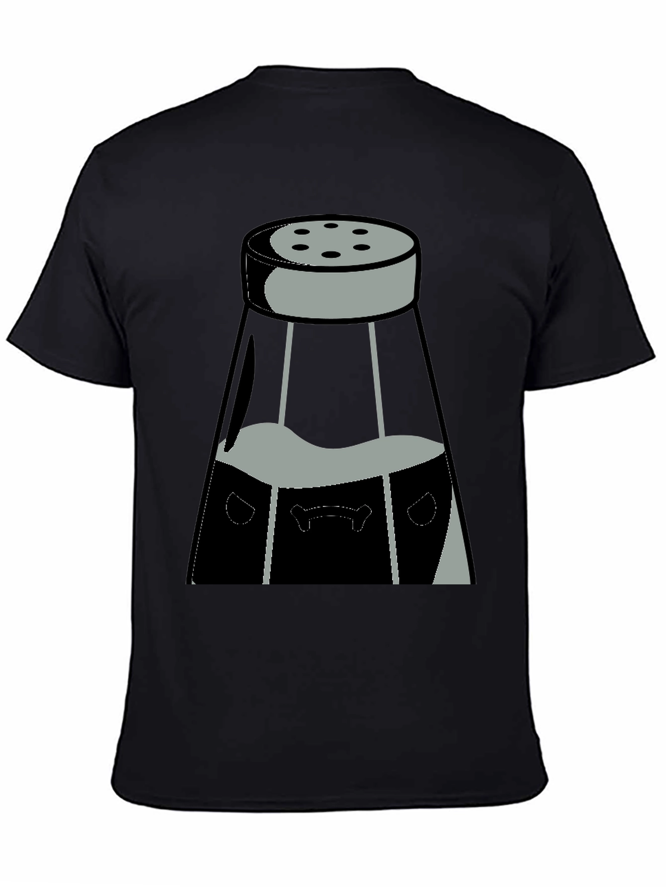 Salt Shaker Graphic Tee - Black