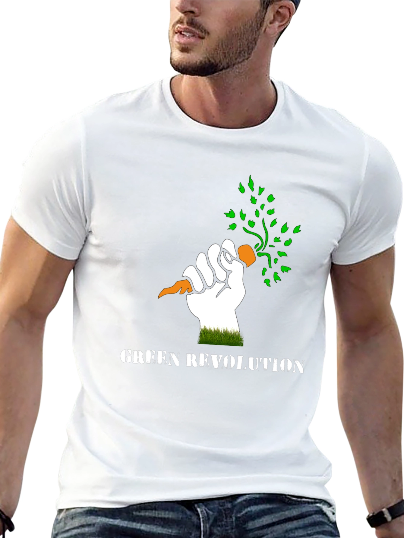 Green Revolution Carrot Fist T-Shirt