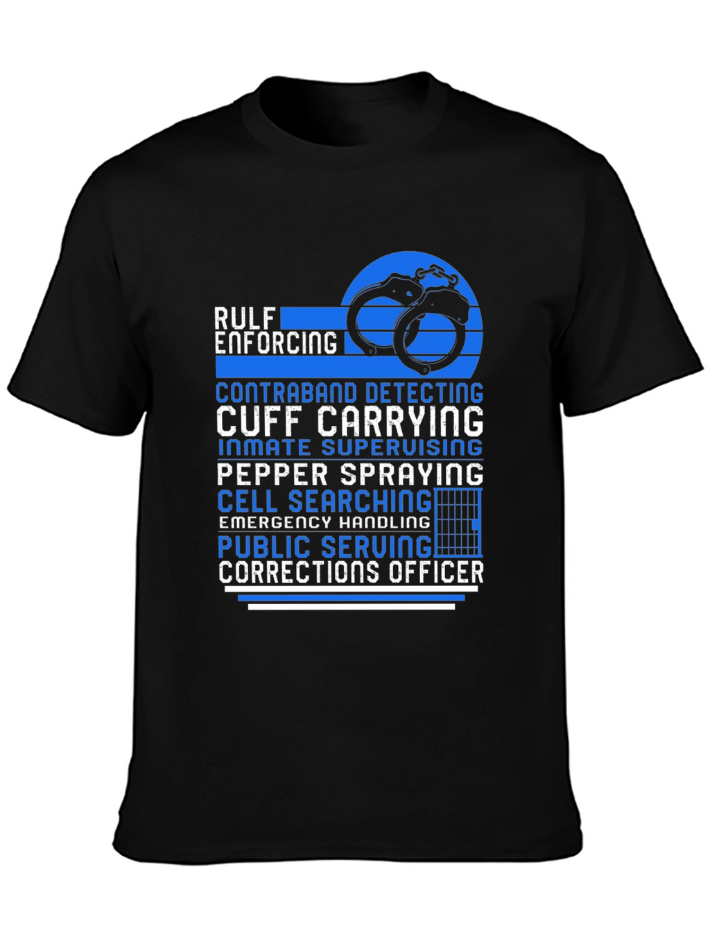 Corrections Officer Graphic T-Shirt