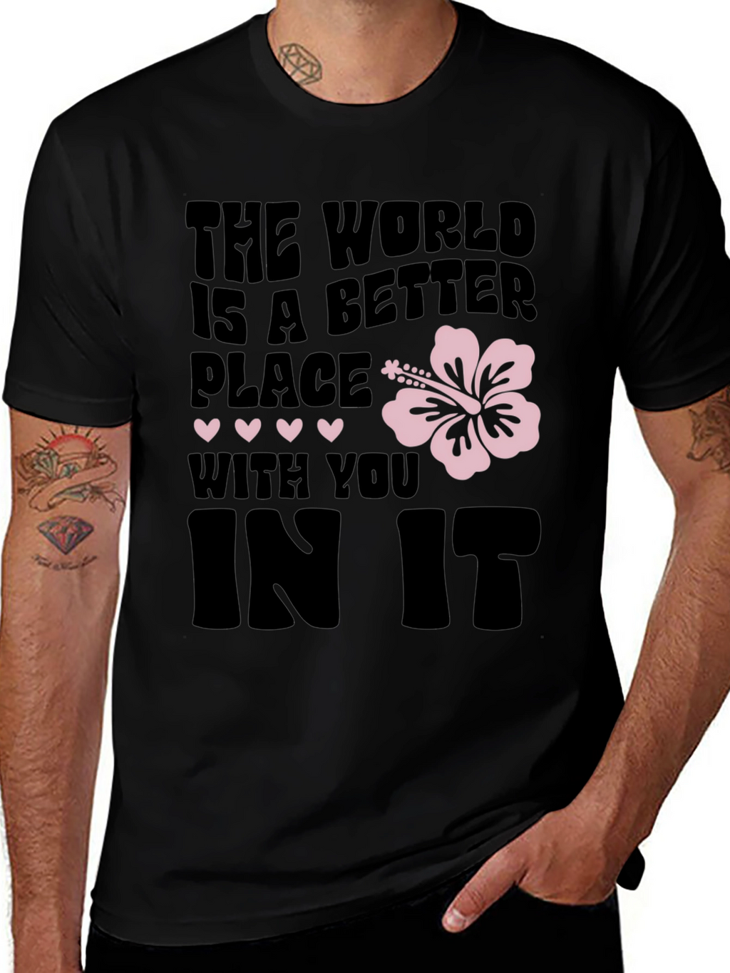 The World is a Better Place Graphic Tee
