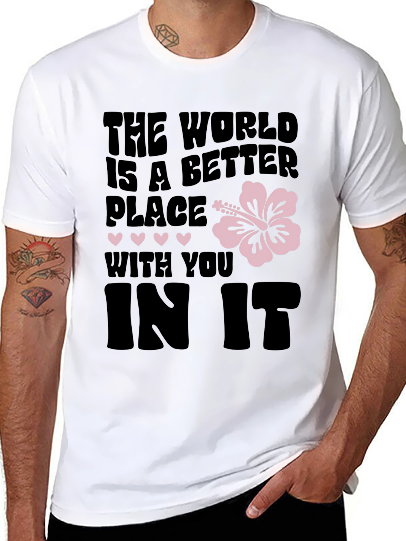 The World is a Better Place Graphic Tee