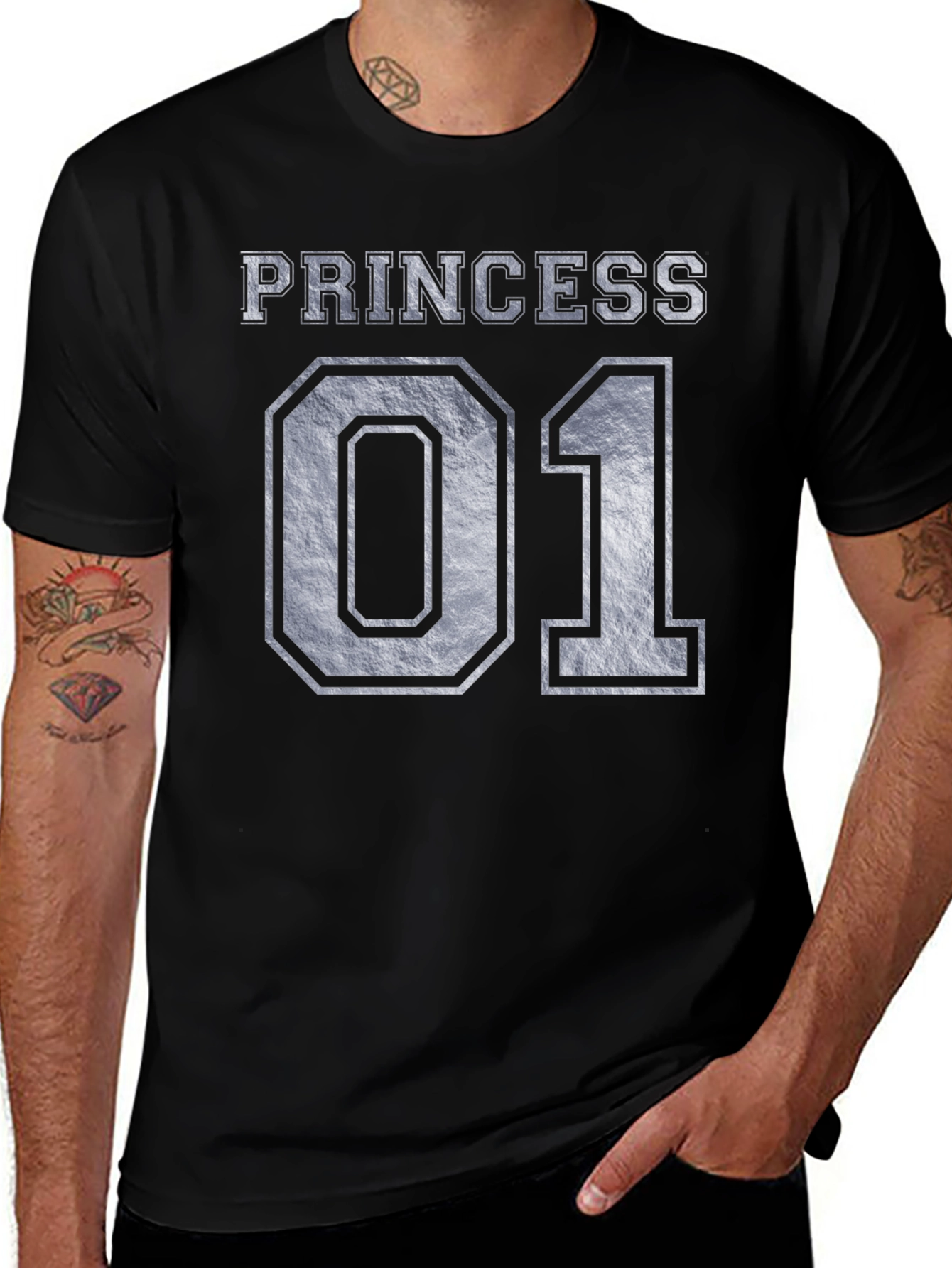 Princess 01 Graphic Tee - Trendy Comfortable