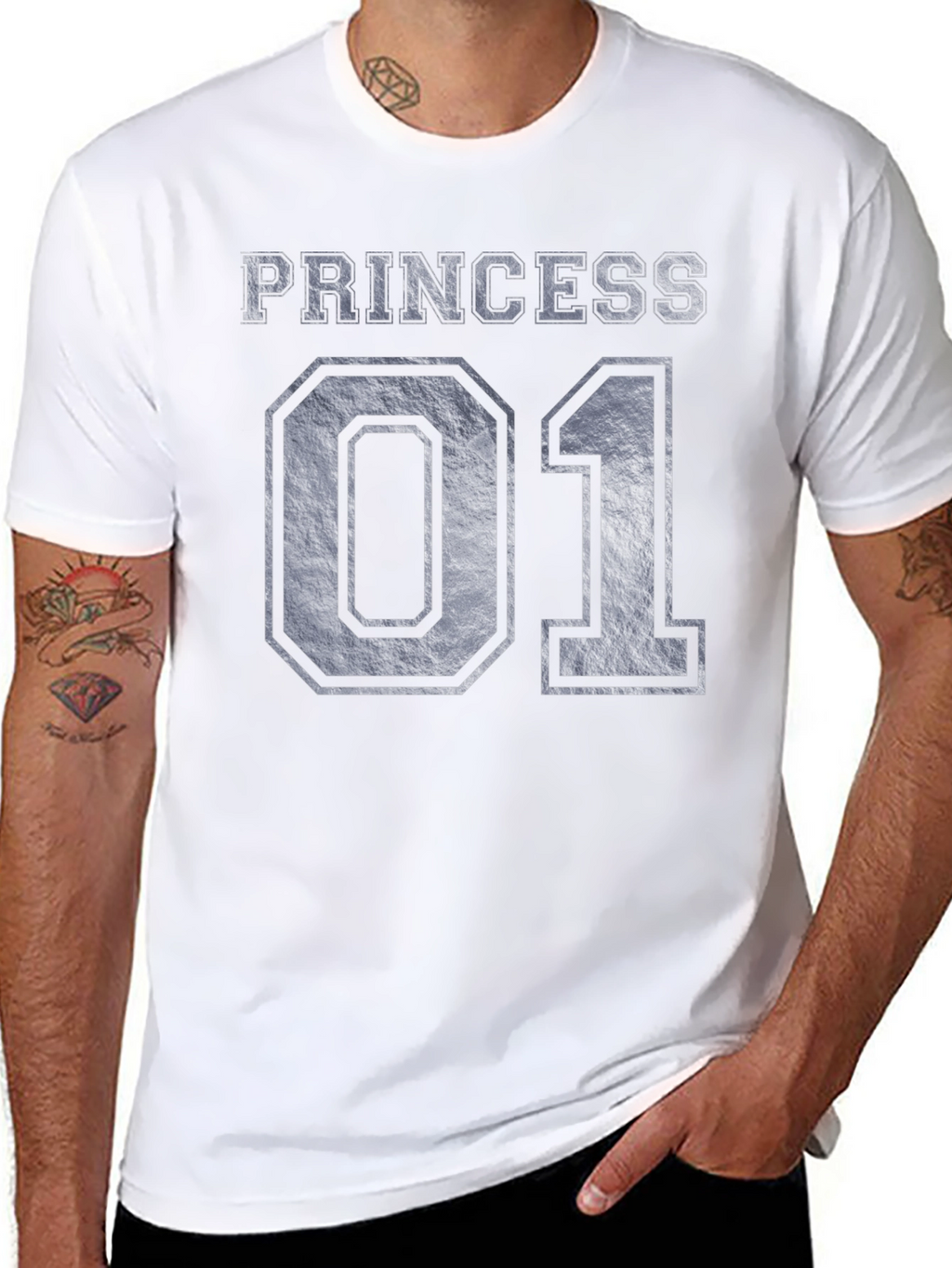 Princess 01 Graphic Tee - Trendy Comfortable