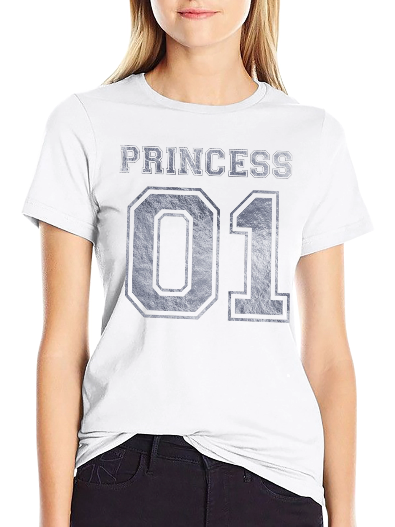 Princess 01 Graphic Tee - Trendy Comfortable