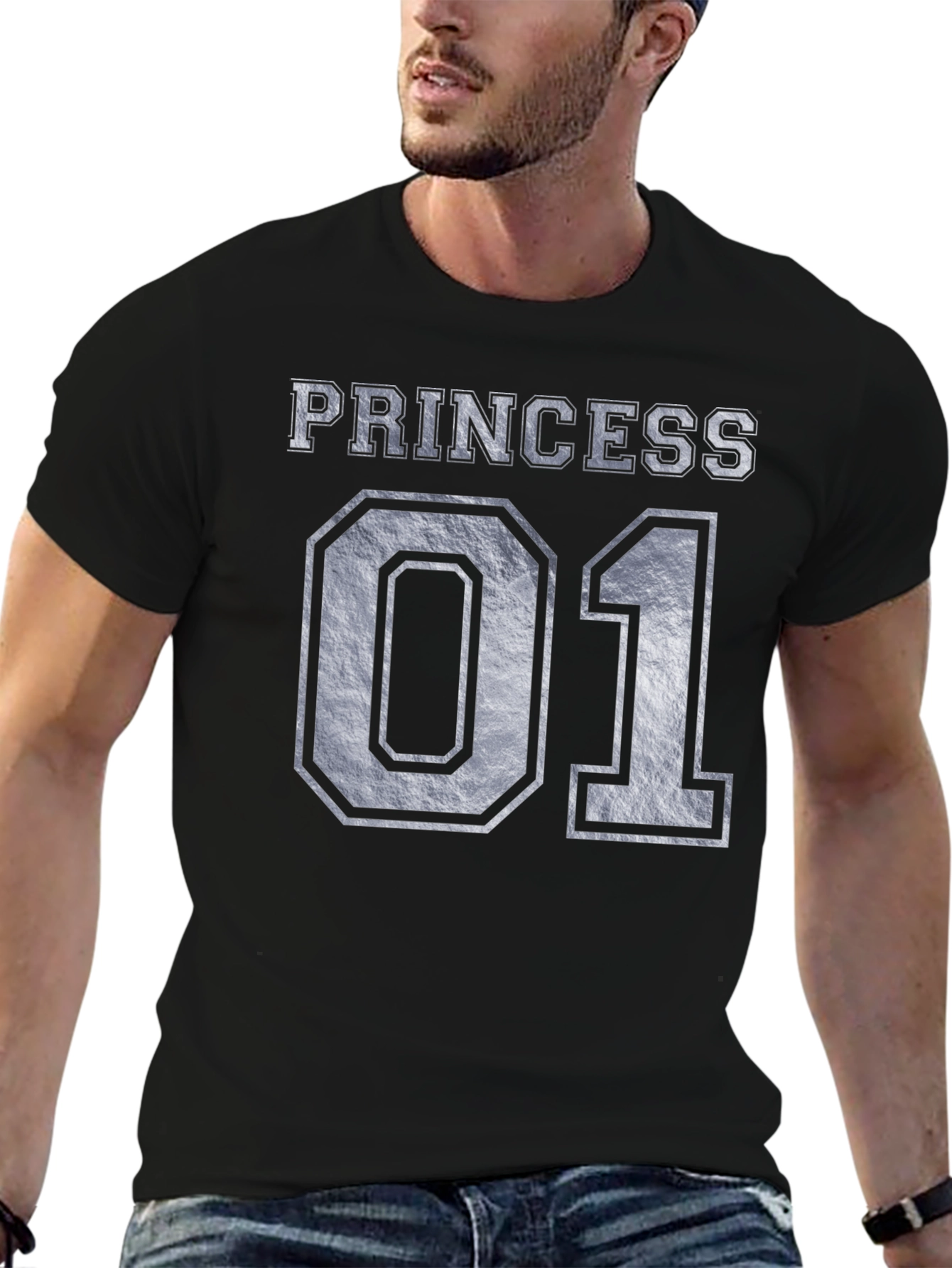 Princess 01 Graphic Tee - Trendy Comfortable