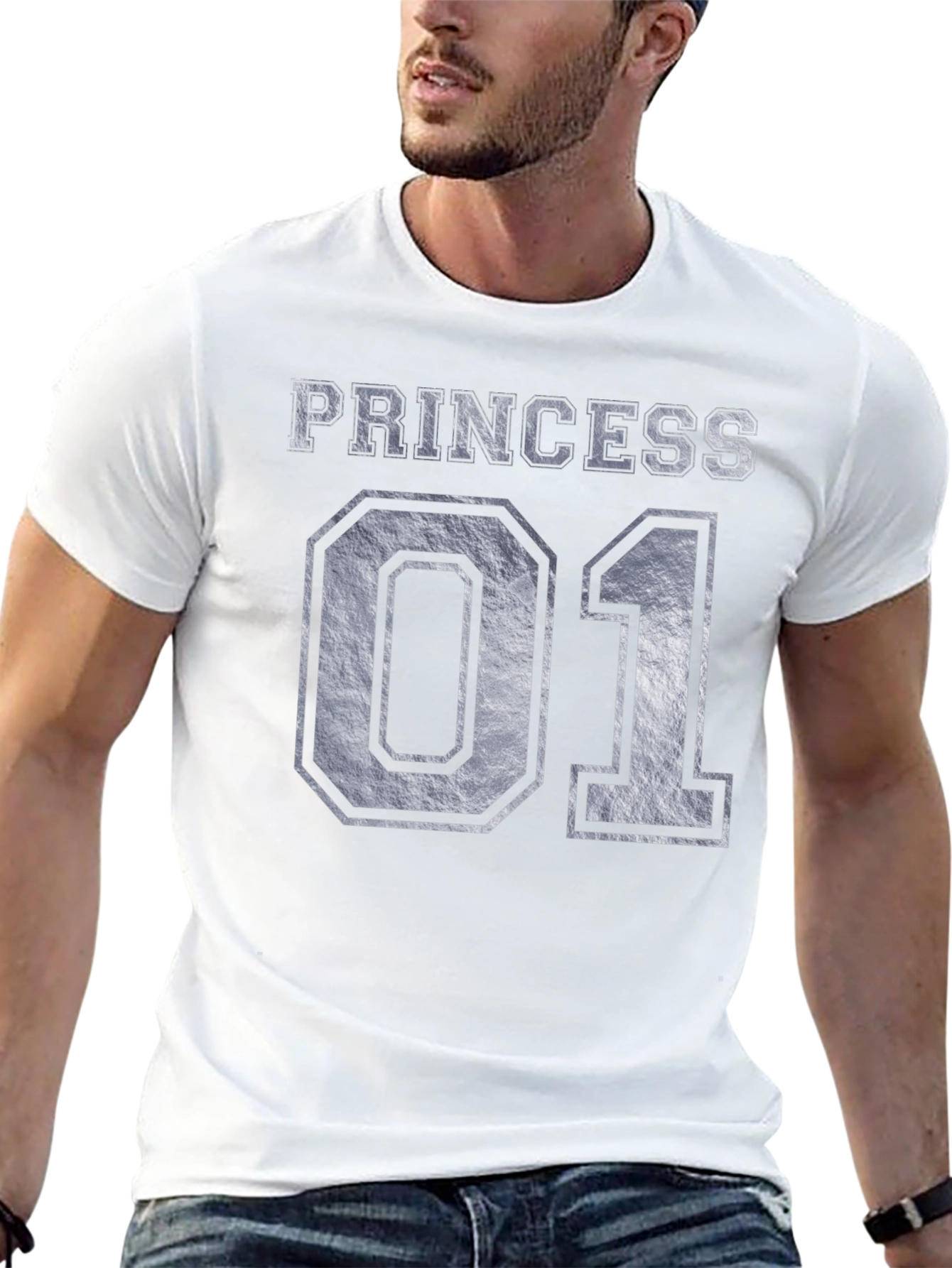 Princess 01 Graphic Tee - Trendy Comfortable