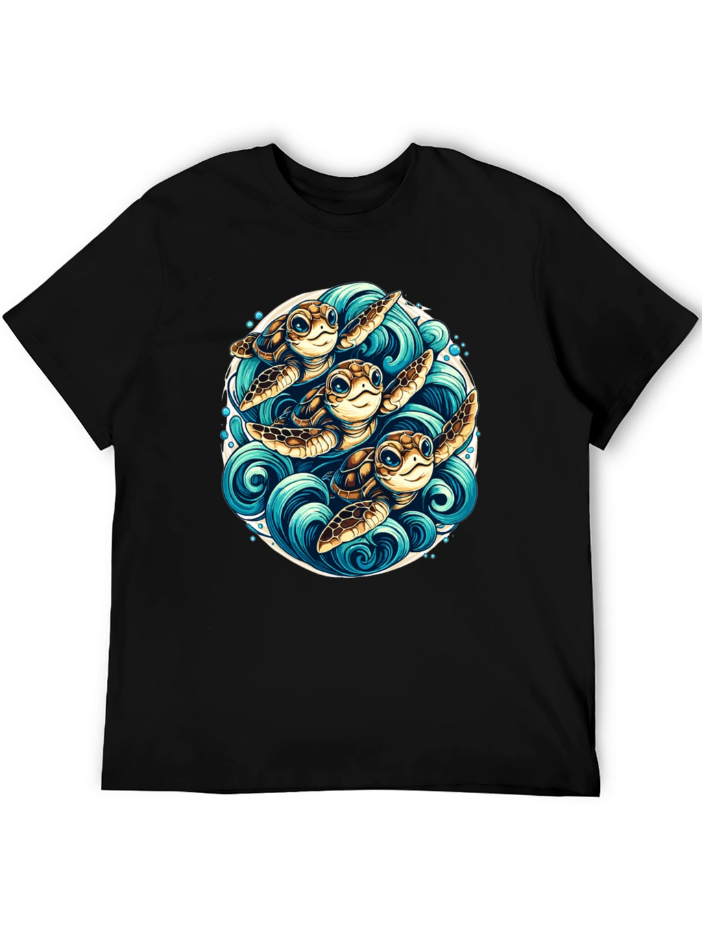 Turtle Trio Graphic Tee - Ocean Lovers Apparel