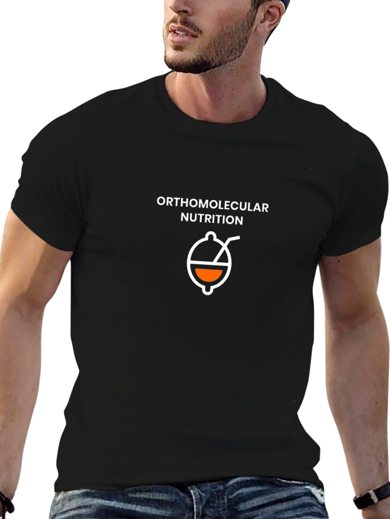 Orthomolecular Nutrition Black T-Shirt